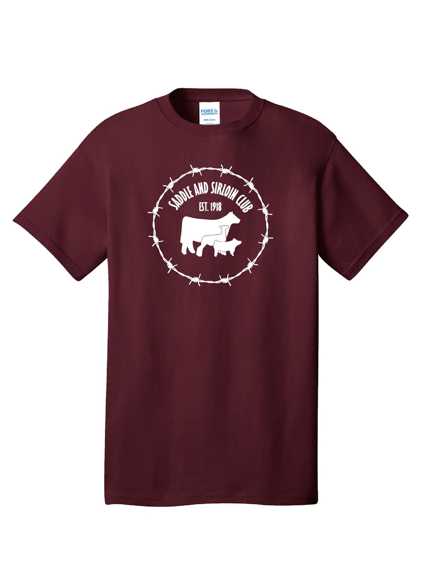 NDSUUS301: Port & Company Men's Core Cotton T-Shirt