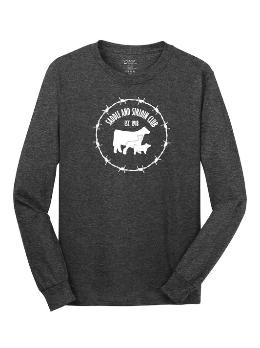 NDSUUS302: Port & Company Men's Long Sleeve Core Cotton T-Shirt