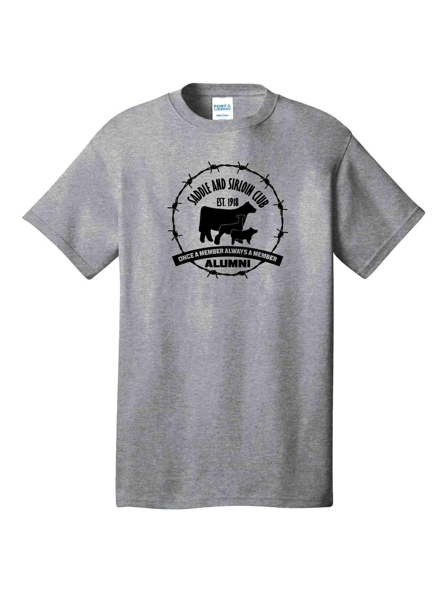 NDSUUS306: Port & Company Men's Core Cotton T-Shirt (Alumni Shirt)