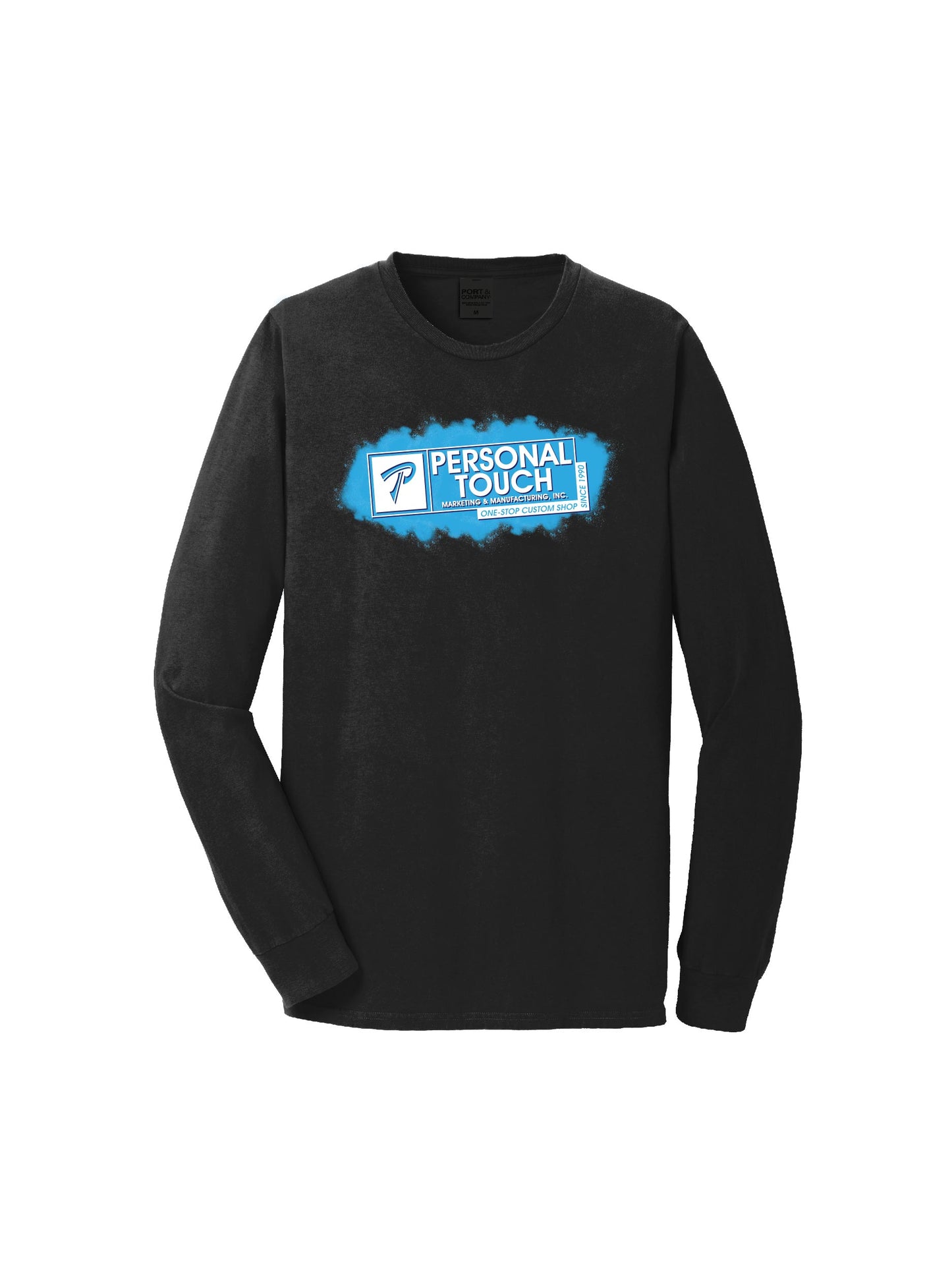 PTSAMPLE2. Port & Company® Beach Wash® Garment-Dyed Long Sleeve Tee