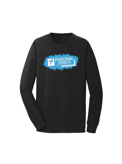 PTSAMPLE2. Port & Company® Beach Wash® Garment-Dyed Long Sleeve Tee