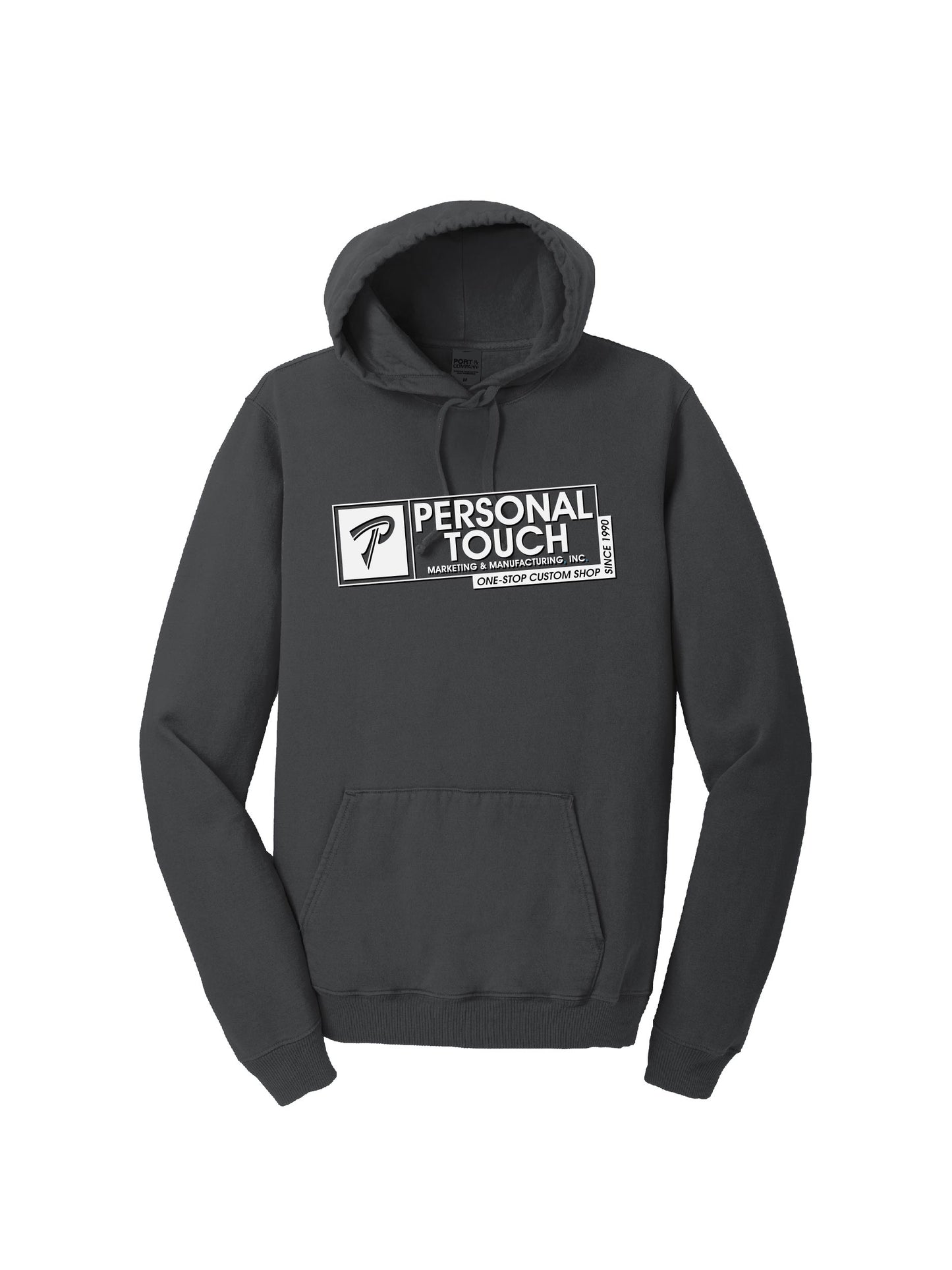 PTSAMPLE4. Port & Company® Beach Wash® Garment-Dyed Pullover Hooded Sweatshirt