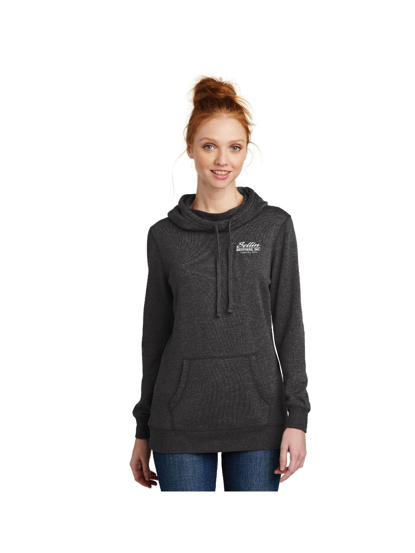 SBI201. District Women's Lightweight Fleece Hoodie