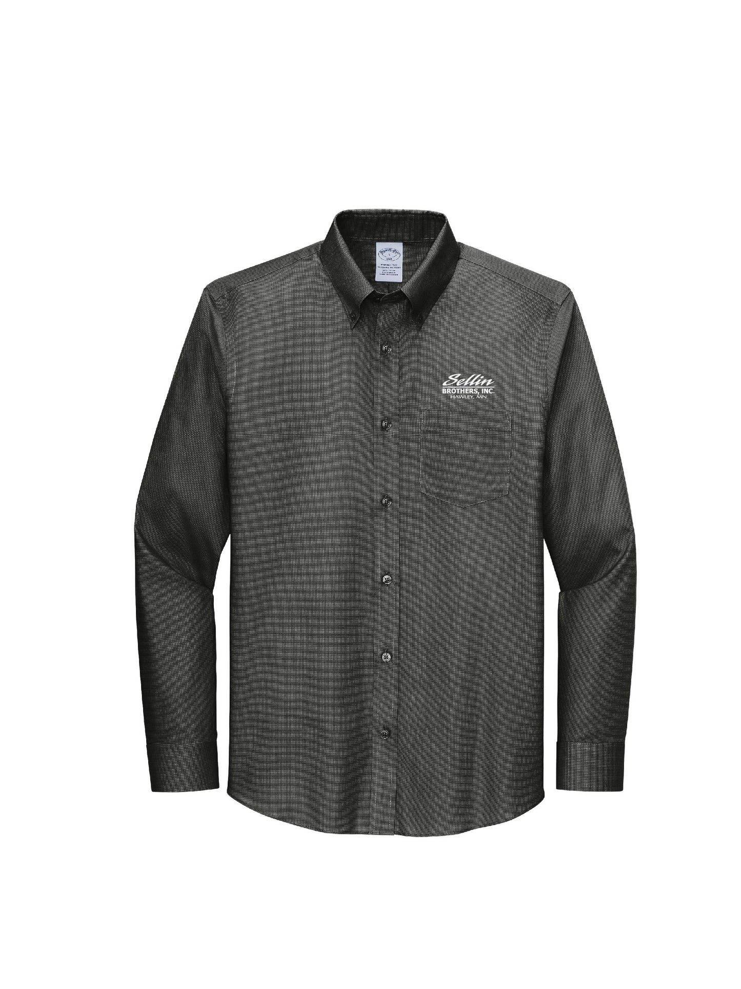 SBI103. Brooks Brothers Wrinkle-Free Stretch Nailhead Shirt