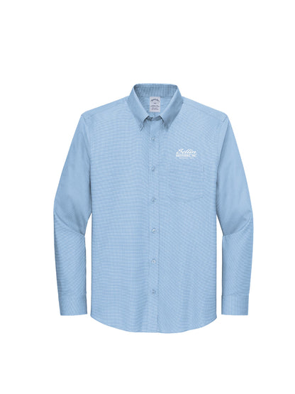 SBI103. Brooks Brothers Wrinkle-Free Stretch Nailhead Shirt
