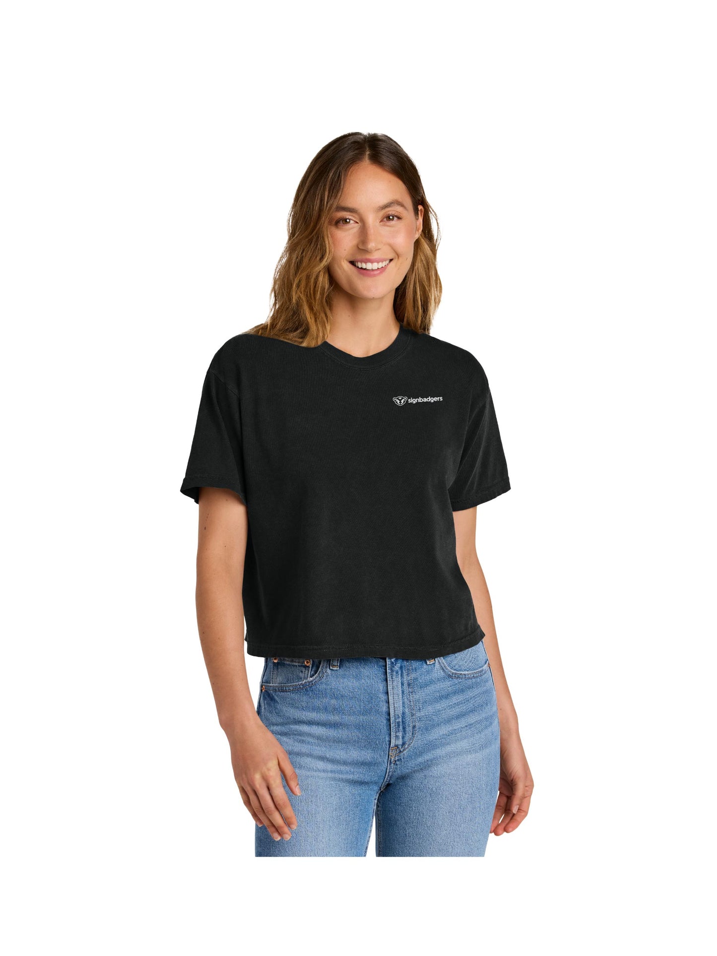 SB108. Comfort Colors Women's Heavyweight Boxy Tee