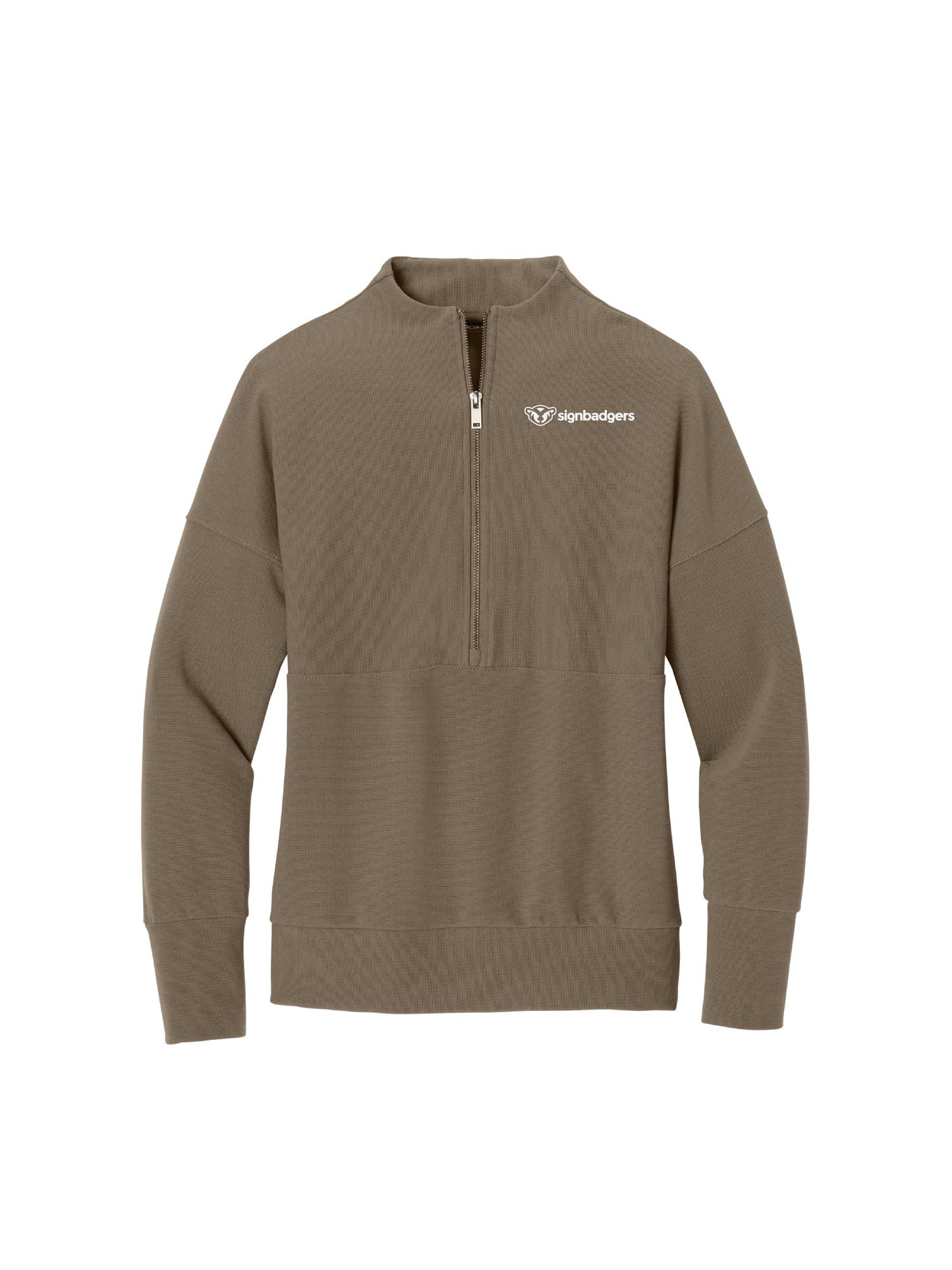 SB100. Mercer+Mettle Women’s Linear Texture 1/4-Zip