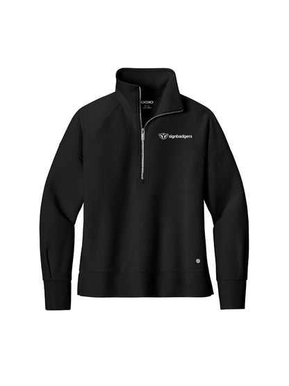 SB101. OGIO Women’s Luuma 1/2-Zip