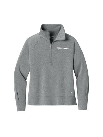 SB101. OGIO Women’s Luuma 1/2-Zip