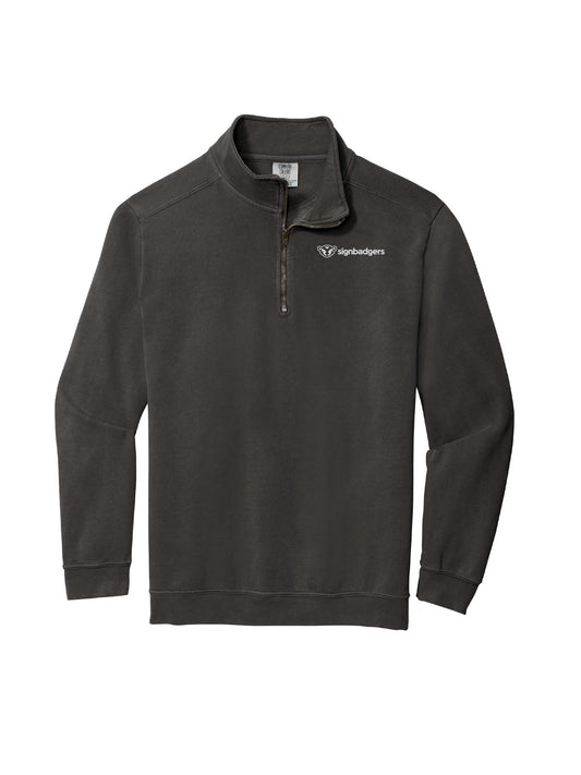 SB306. Comfort Colors Ring Spun 1/4-Zip Sweatshirt