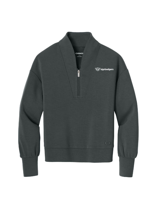 SB105. OGIO Women’s Transcend 1/4-Zip