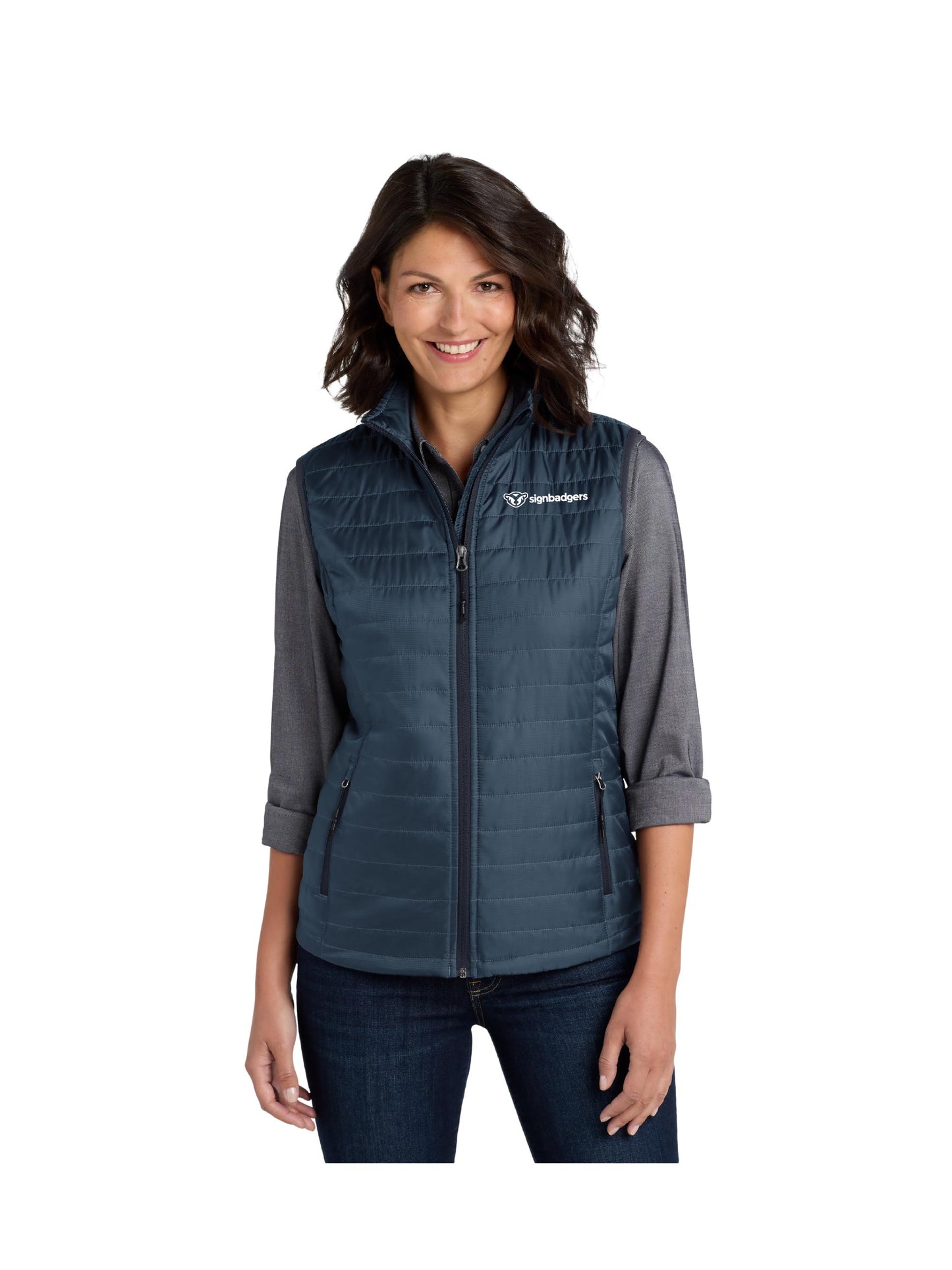SB107. Port Authority Women's Packable Puffy Vest