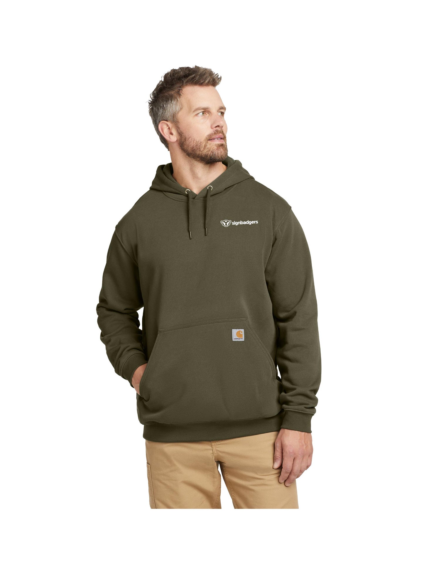 SB205. Carhartt Midweight Hooded Sweatshirt