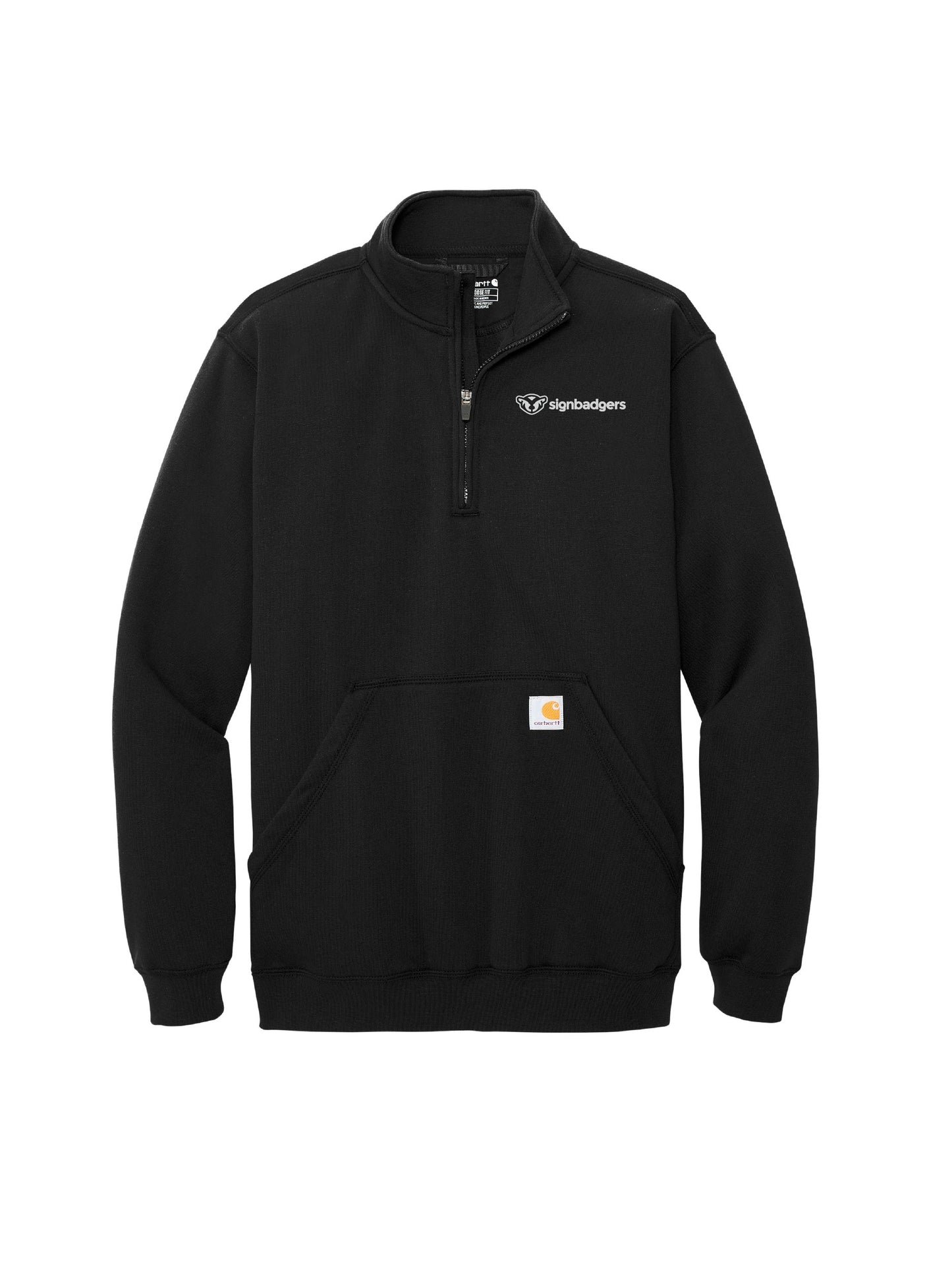 SB206. Carhartt Midweight 1/4-Zip Mock Neck Sweatshirt