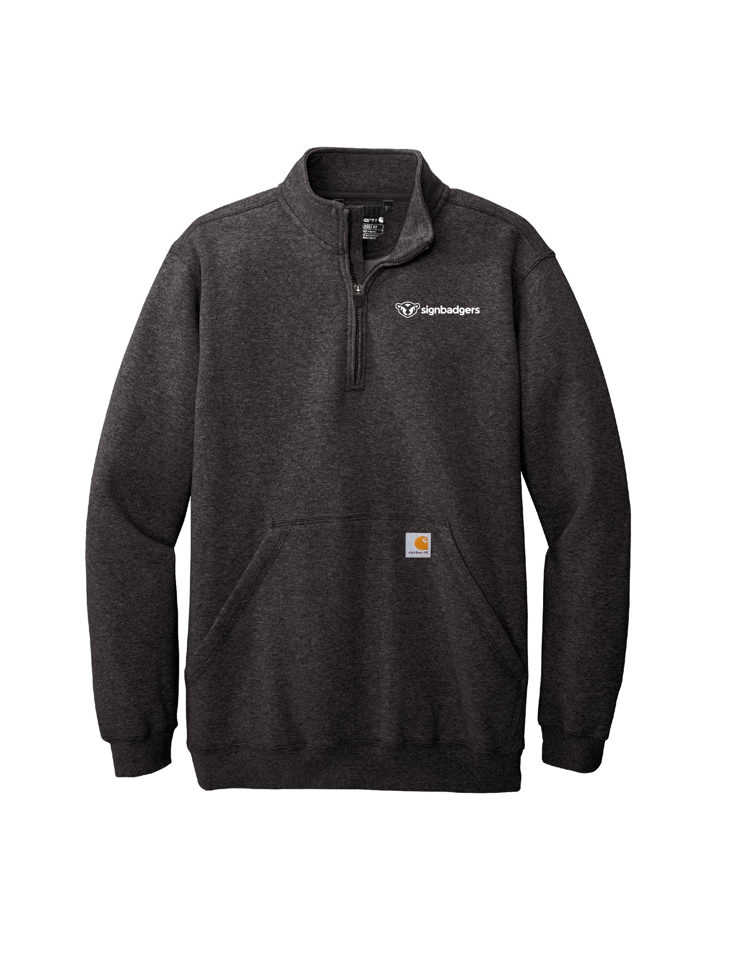 SB206. Carhartt Midweight 1/4-Zip Mock Neck Sweatshirt