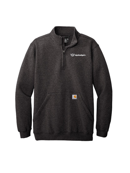 SB206. Carhartt Midweight 1/4-Zip Mock Neck Sweatshirt