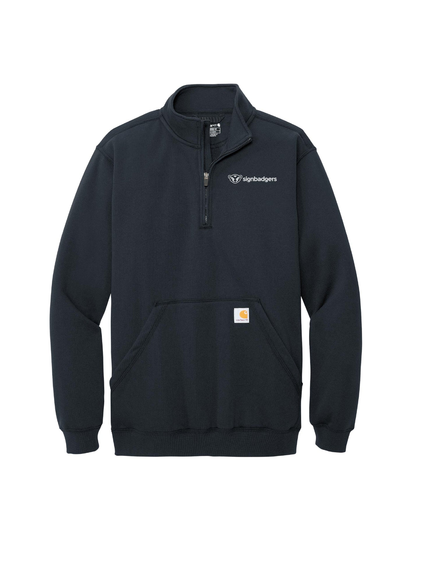 SB206. Carhartt Midweight 1/4-Zip Mock Neck Sweatshirt