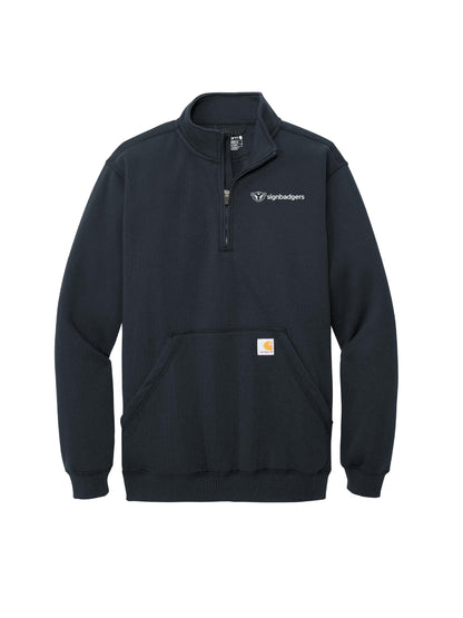 SB206. Carhartt Midweight 1/4-Zip Mock Neck Sweatshirt