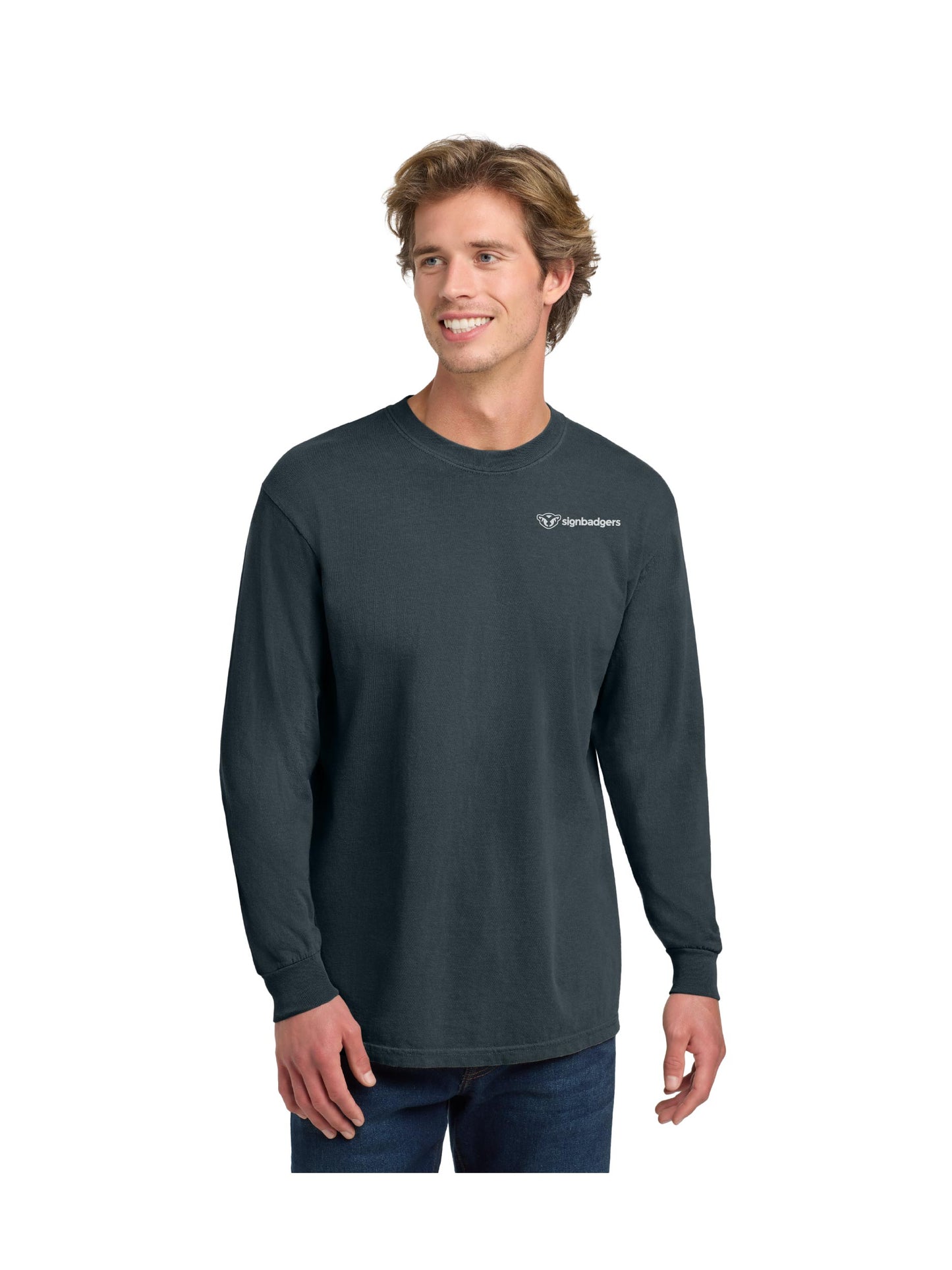 SB300. Comfort Colors Heavyweight Ring Spun Long Sleeve Tee