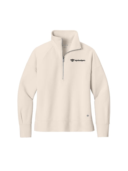 SB101. OGIO Women’s Luuma 1/2-Zip