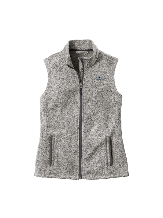SH104. Women's Port Authority® Sweater Fleece Vest