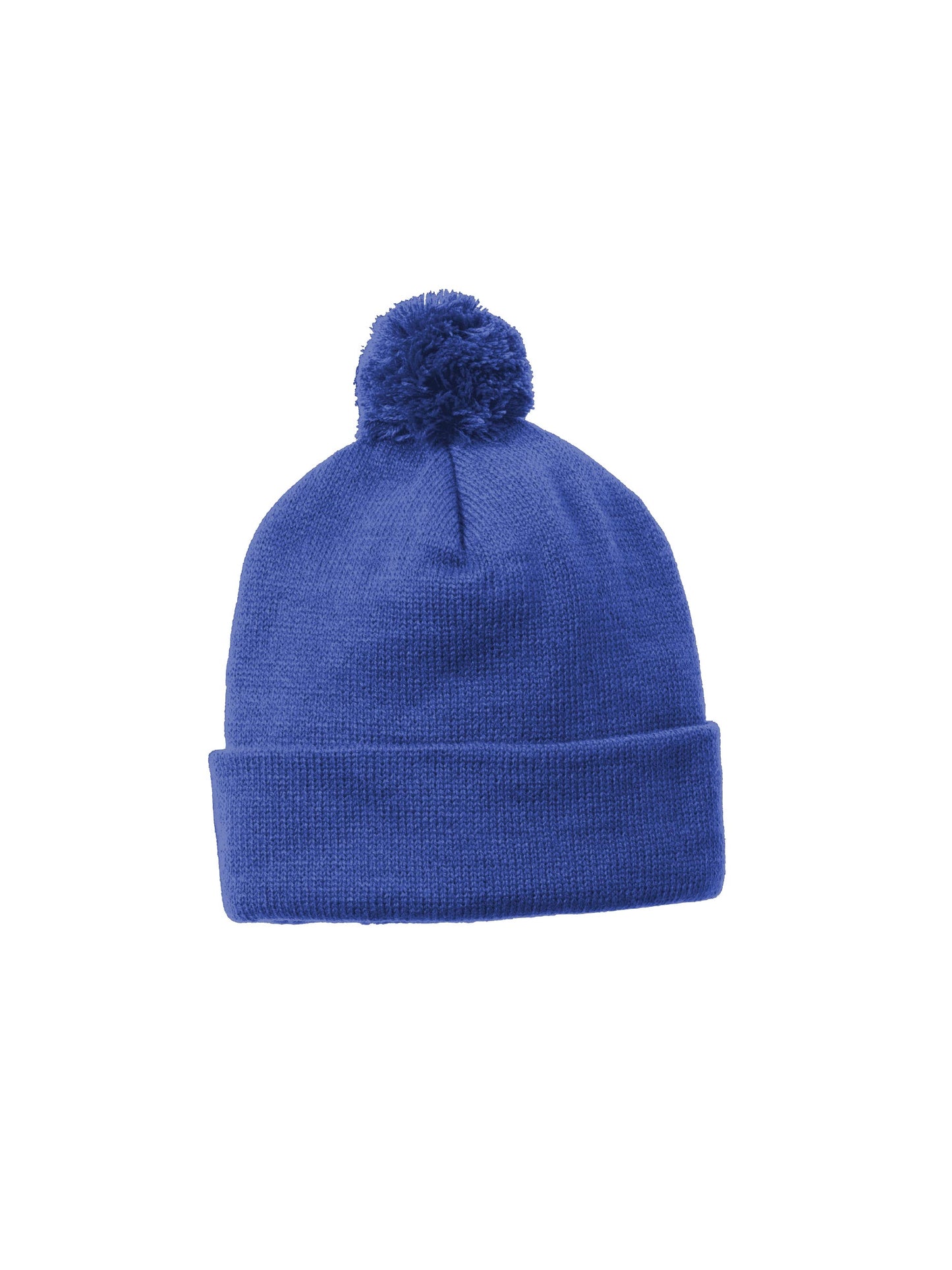 SH401. Sport-Tek ® Solid Pom Pom Beanie