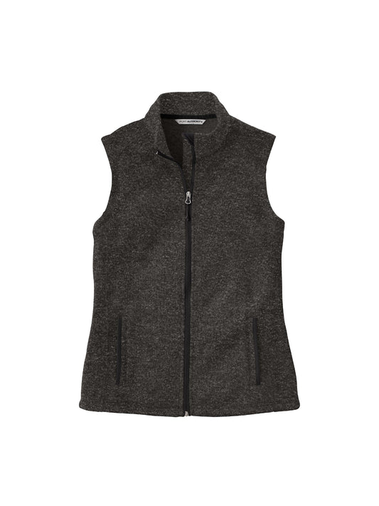 SH104. Women's Port Authority® Sweater Fleece Vest