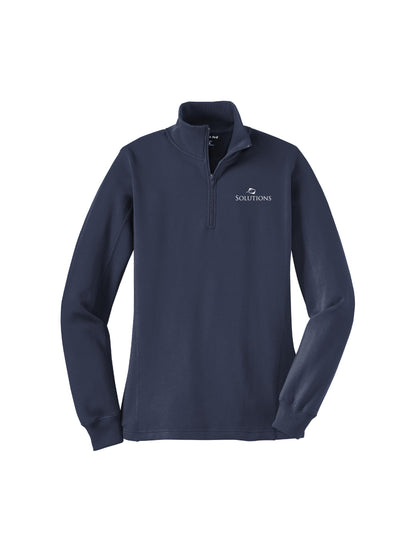 SH107. Sport-Tek® Ladies 1/4-Zip Sweatshirt