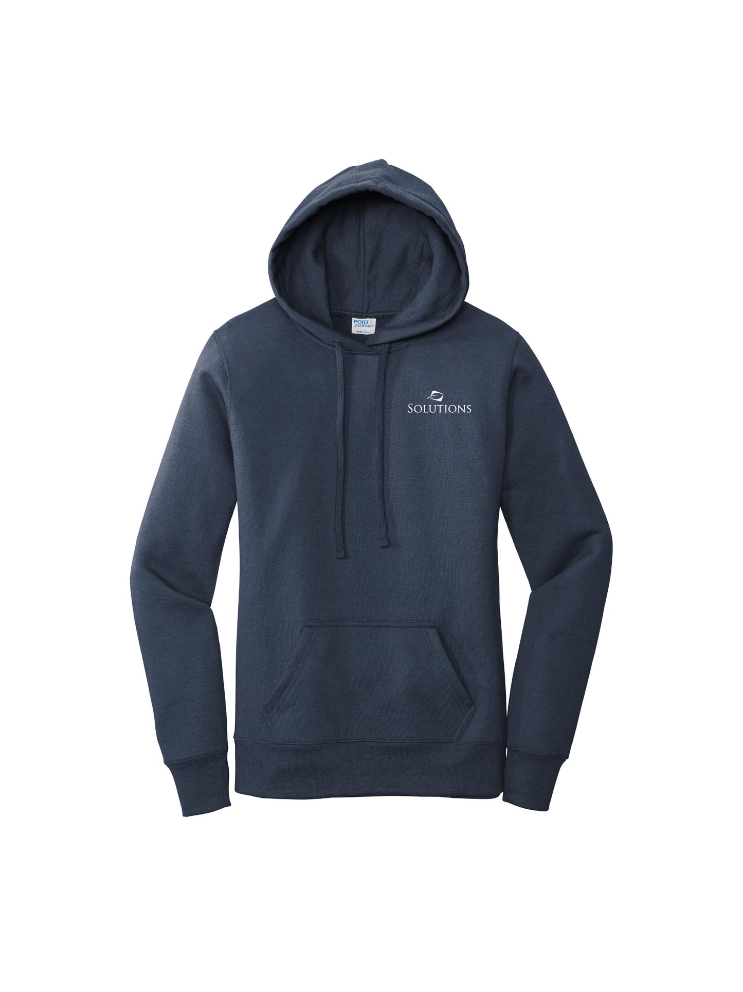 SH116. Port & Company ® Ladies Core Fleece Pullover Hooded Sweatshirt