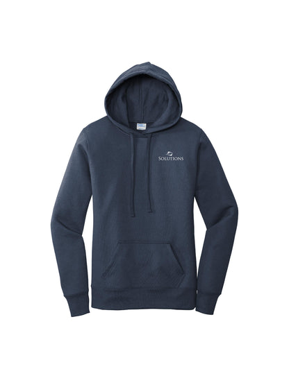SH116. Port & Company ® Ladies Core Fleece Pullover Hooded Sweatshirt