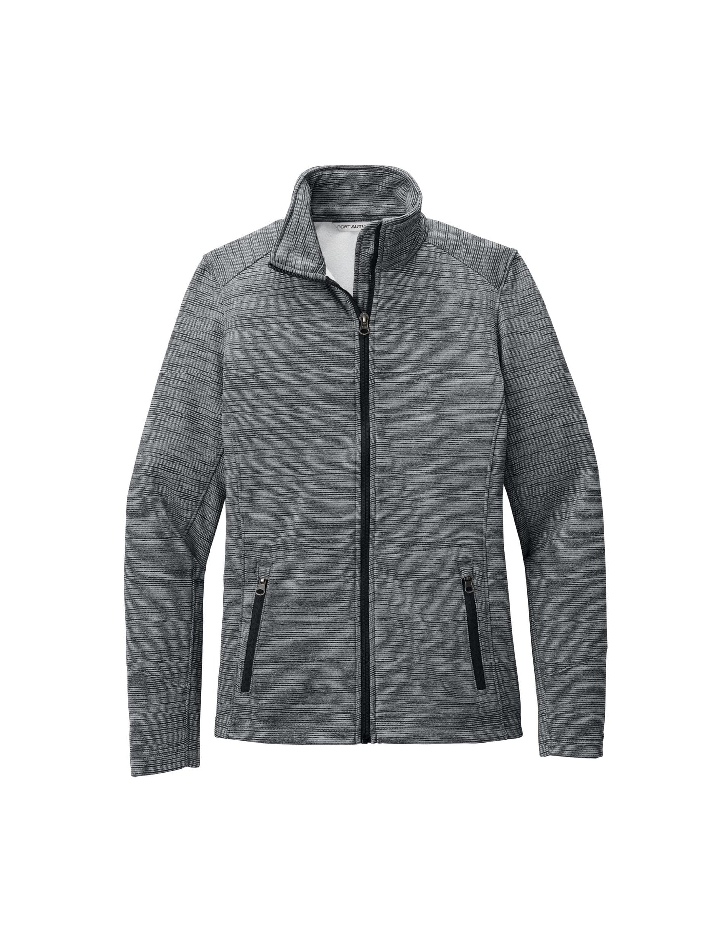 SH119. Port Authority® Ladies Digi Stripe Fleece Jacket