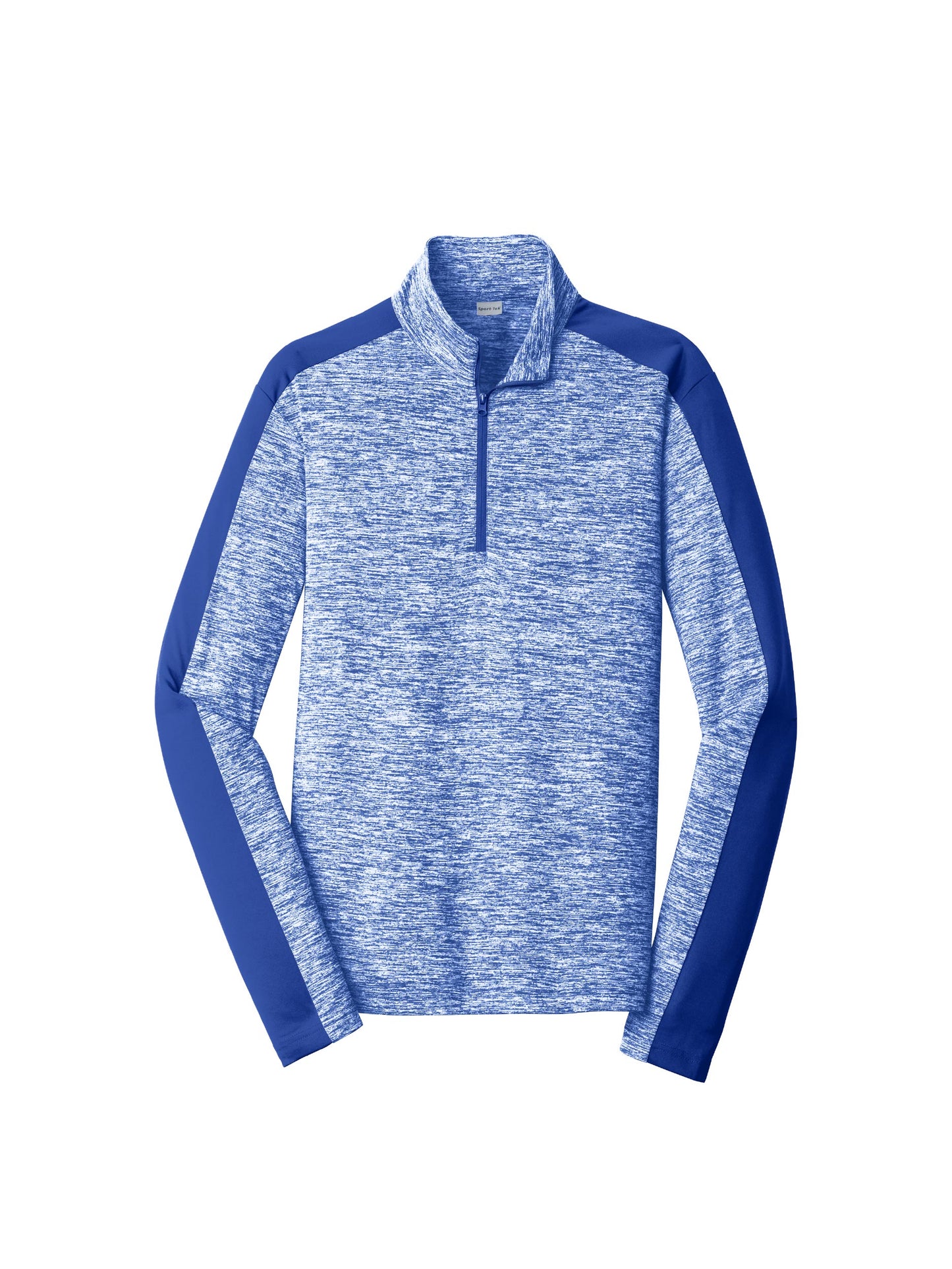 SH202. Sport-Tek® PosiCharge® Electric Heather Colorblock 1/4-Zip Pullover