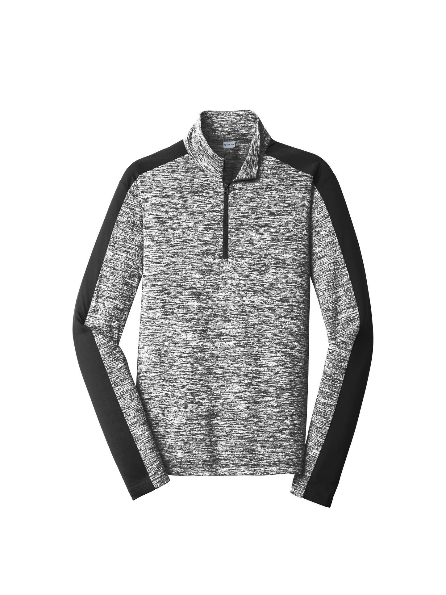 SH202. Sport-Tek® PosiCharge® Electric Heather Colorblock 1/4-Zip Pullover