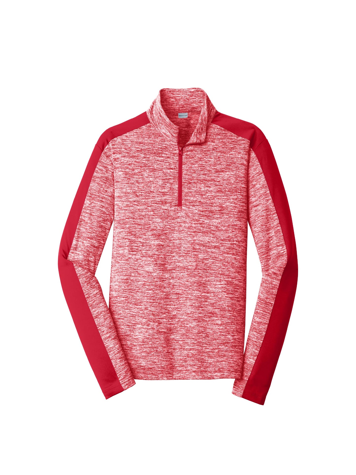 SH202. Sport-Tek® PosiCharge® Electric Heather Colorblock 1/4-Zip Pullover