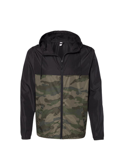 SH203. Independent Trading Co. - Water-Resistant Lightweight Windbreaker