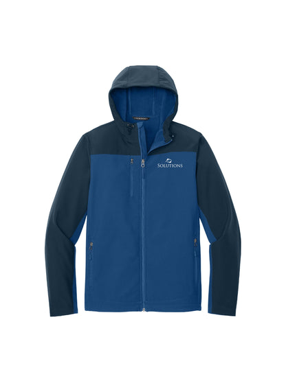 SH204. Port Authority® Hooded Core Soft Shell Jacket