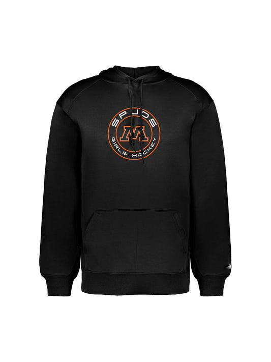 GHMHS302. Girls Hockey Badger Sport PERFORMANCE FLEECE HOODIE