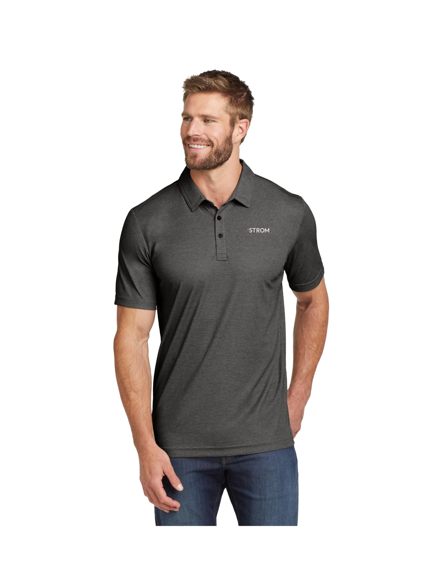SA204. TravisMathew Oceanside Heather Polo