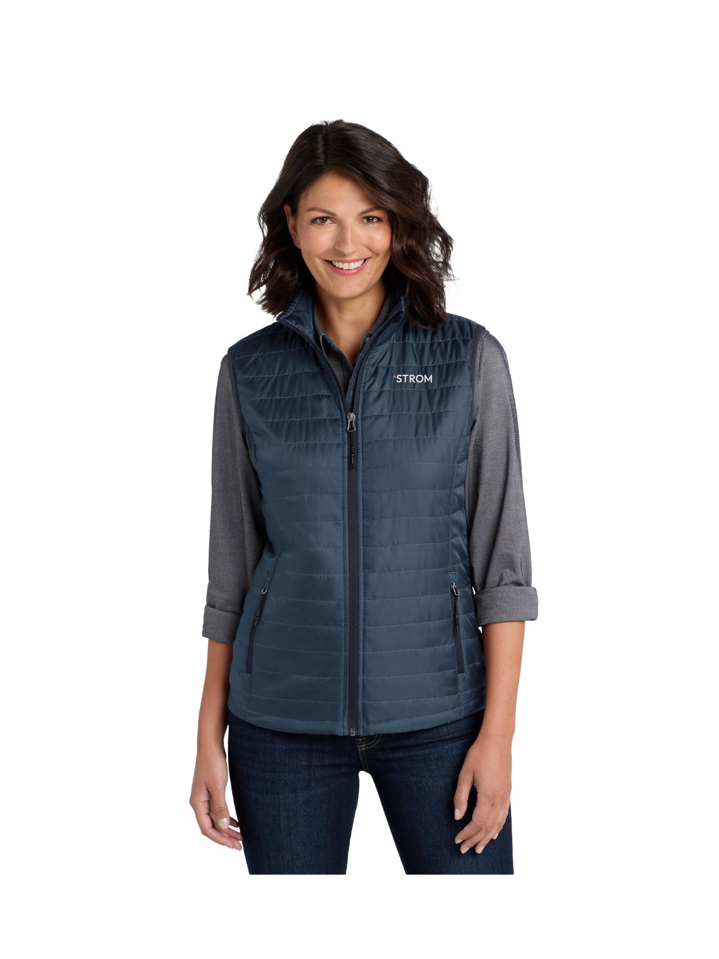SA107. Port Authority ® Women's Packable Puffy Vest