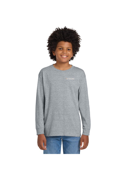 SA401. Gildan® Youth Heavy Cotton™ 100% Cotton Long Sleeve T-Shirt.