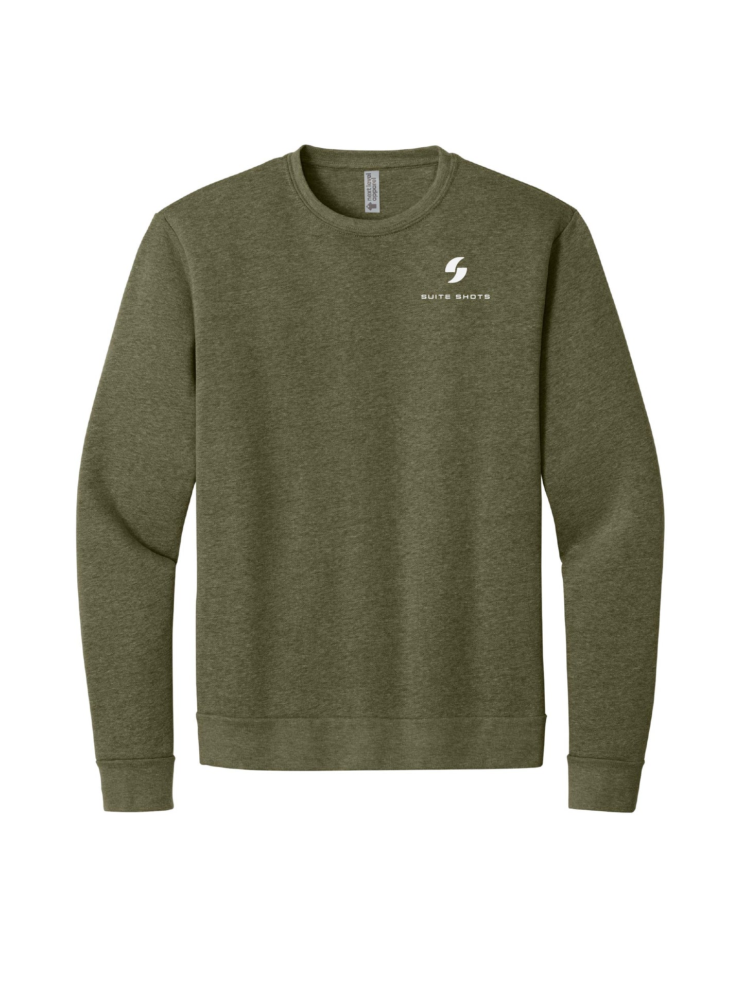 SST305. NEXT LEVEL APPAREL Unisex Pullover PCH Crewneck Sweatshirt