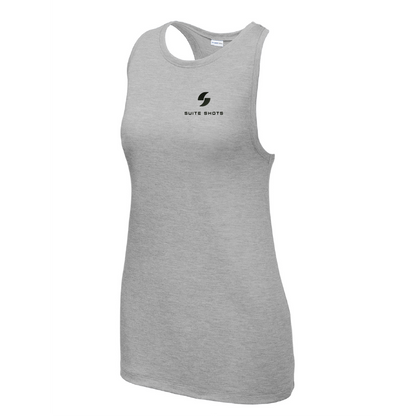 SST107. Sport-Tek® Ladies PosiCharge® Tri-Blend Wicking Tank
