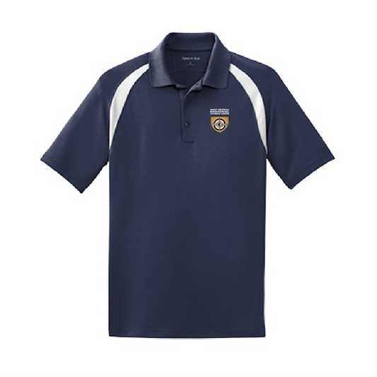 WRJ201. Sport-Tek® Dry Zone® Colorblock Raglan Polo