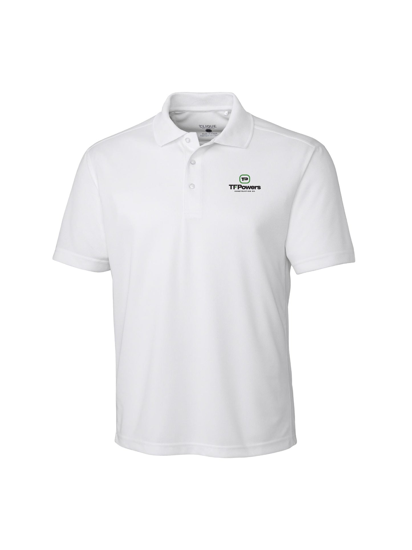 TFP200. Clique Ice Pique Mens Short Sleeve Tech Polo