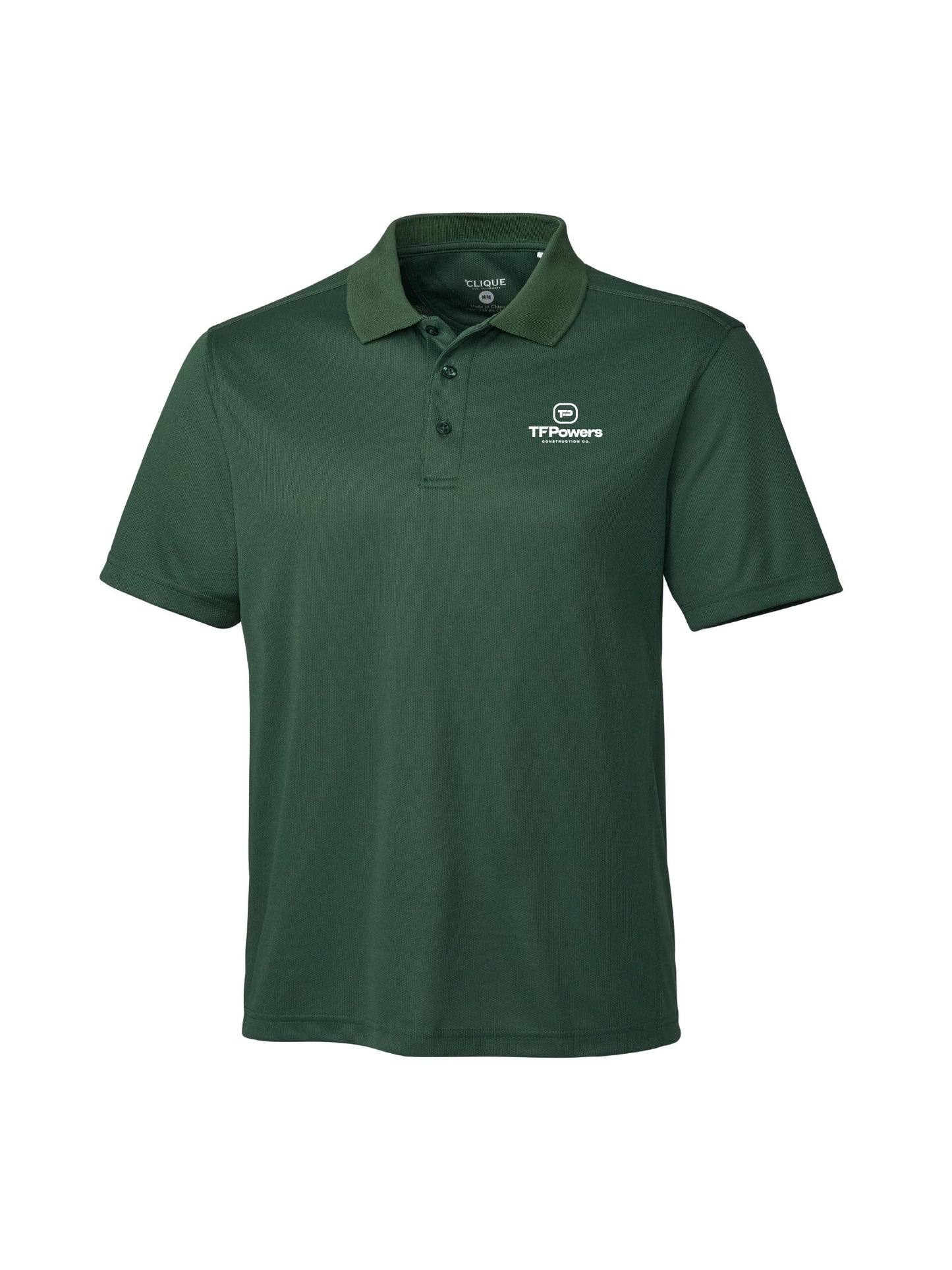 TFP200. Clique Ice Pique Mens Short Sleeve Tech Polo