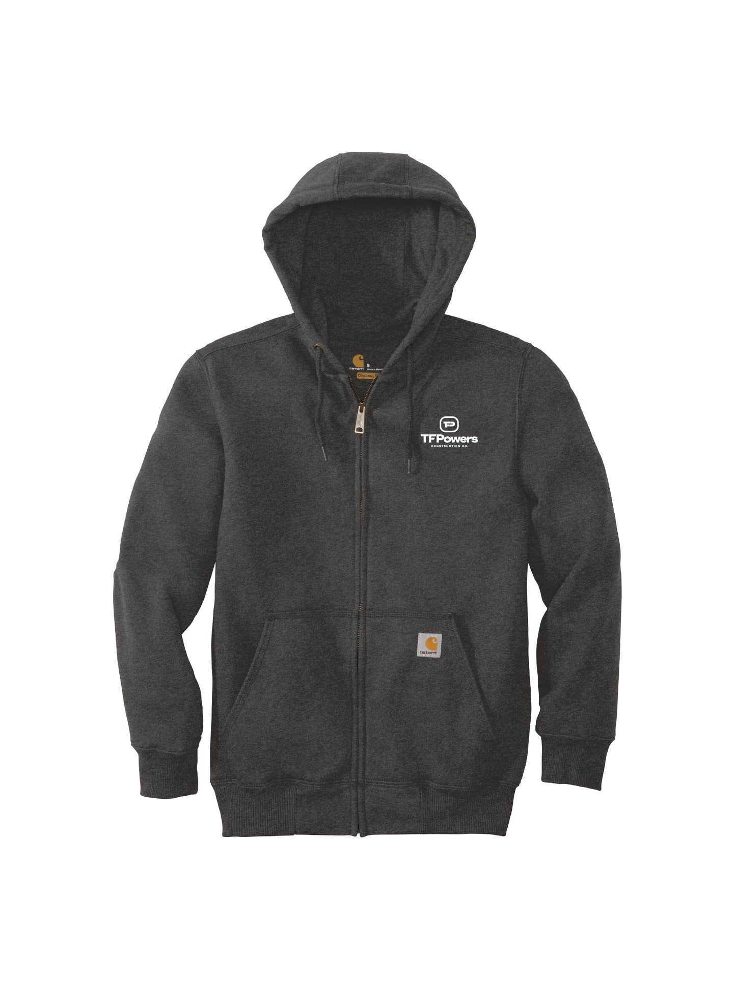 TFP202. Carhartt® Rain Defender® Paxton Heavyweight Hooded Zip-Front Sweatshirt