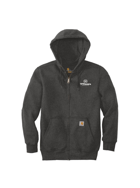 TFP202. Carhartt® Rain Defender® Paxton Heavyweight Hooded Zip-Front Sweatshirt