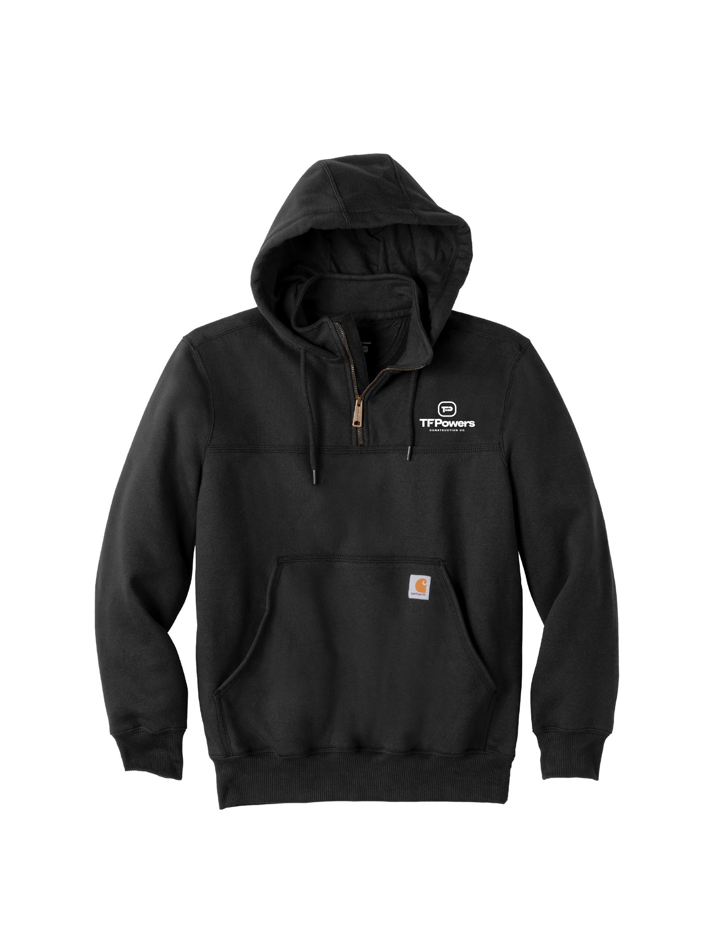 TFP203. Carhartt® Rain Defender® Paxton Heavyweight Hooded Zip Mock Sweatshirt