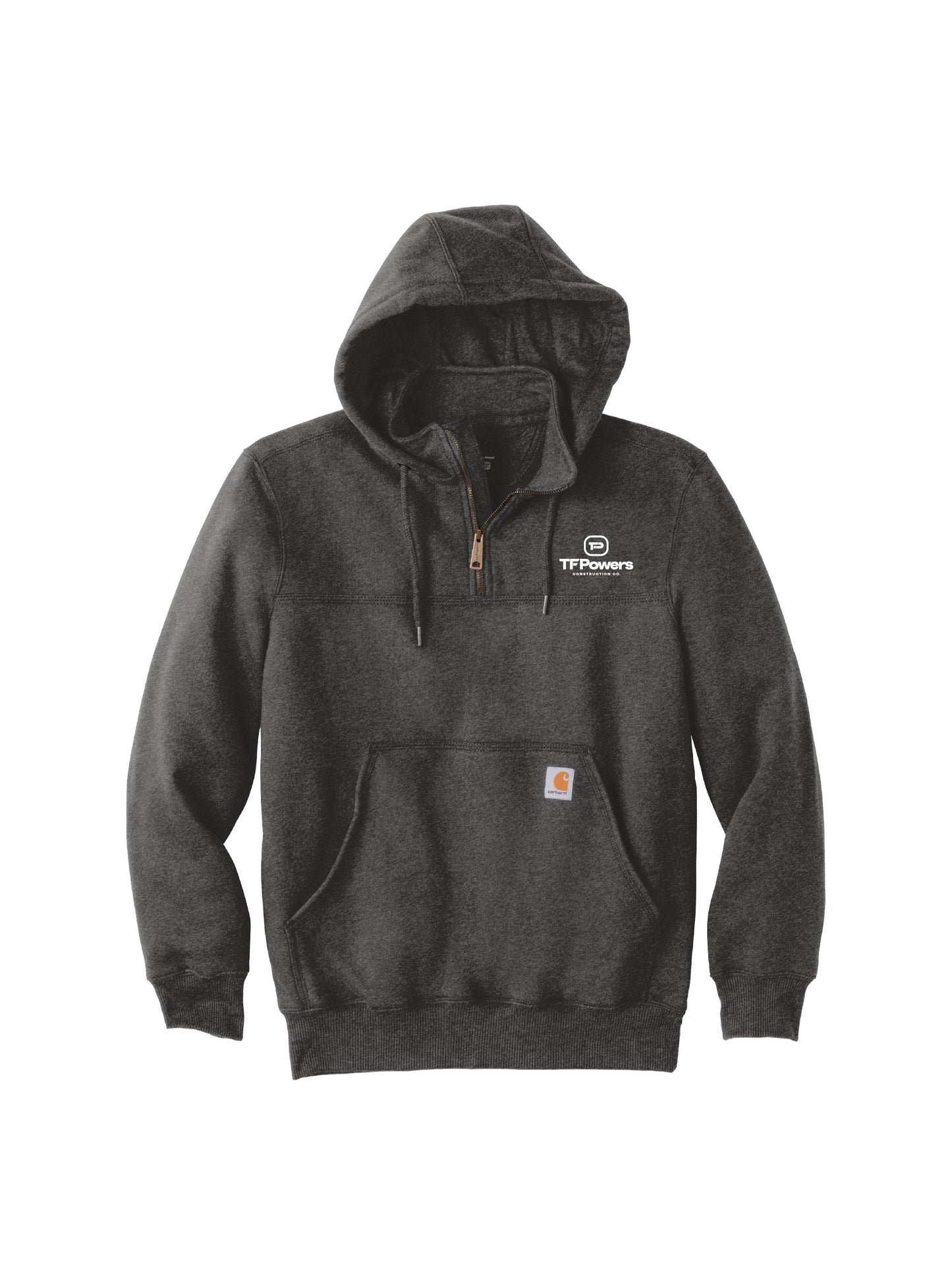 TFP203. Carhartt® Rain Defender® Paxton Heavyweight Hooded Zip Mock Sweatshirt