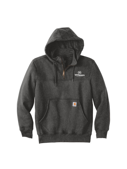 TFP203. Carhartt® Rain Defender® Paxton Heavyweight Hooded Zip Mock Sweatshirt